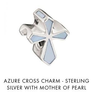 Chamilia Azure Cross Charm